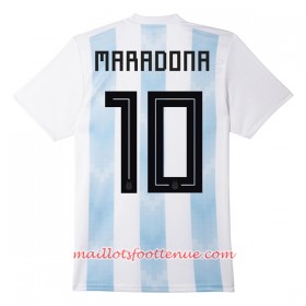 Maillot/Tenue Argentine Maradona 10 Domicile Coupe du monde 2018